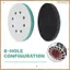 4 gói Miếng chà nhám xốp cho máy chà nhám quỹ đạo, Tấm chà nhám quỹ đạo 5 Inch 8 lỗ Surfprep Foam Pad