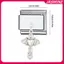 JASMINE Tình Yêu Bướm Quyến Rũ Ý Vòng Tay Hạt Charm Vòng Tay Thép Không Gỉ Thời Trang Sang Trọng Kim Cương Giả Quyến Rũ DIY Trang Sức Làm JASMINE
