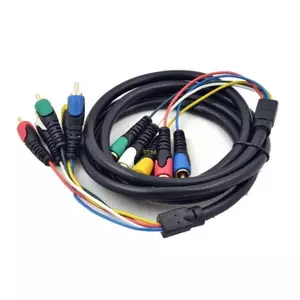 Cáp btsg 5RCA đến 5RCA chống nhiễu Thiết kế 1 Dây nối dài video dài 8m cho TV Âm thanh Video Transmis