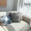 Gối tựa sofa hình hoa dễ thương có ruột trang trí phòng khách phòng ngủ văn phòng mềm mại phong cách Bắc Âu quà tặng
