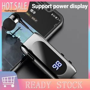 < CarFashion > K55 Tai nghe tương thích Bluetooth Kẹp cổ cuộc gọi Nhắc nhở rung Cáp kính thiên văn Mini In-ear Sport Headph không dây