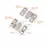 DAYBREAK 10 Chiếc Giá Treo Hình, Dễ Dàng Lắp Đặt Chân Đế Treo Bằng Thép Không Gỉ, Thiết Kế Lồng Vào Nhau Đa Năng Cao Cấp Chống Rỉ Cố Định Tường Chân Đế Tường Văn Phòng
