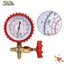 NOTE1 R22 R134 R404 Đồng hồ đo áp suất, Đồng hồ đo áp suất đơn áp suất cao và thấp ổn định, Công cụ sửa chữa độ chính xác cao bền bỉ Máy đo môi chất lạnh chống thấm