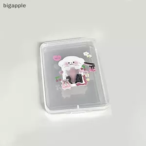 Hộp đựng nhựa trong suốt bigapple INS cho Photocards, Hộp đựng bàn nhỏ RDG