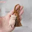 HFSHY Retro Gỗ Mèo Móc Khóa Tay Khắc Dễ Thương Kitty Túi Mặt Dây Chuyền Quyến Rũ sel Quà Tặng Cho Nữ Cô Gái Cặp Đôi Trang Sức Thời Trang Phụ Kiện VN