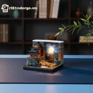 Lịch để bàn LED GE 2027 Time Piece có chức năng tháo rời để thiết lập gia đình và văn phòng hiện đại VN