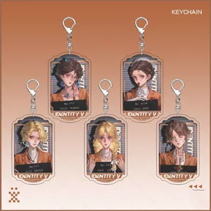 SQ11 Identity V Gardener Acrylic Móc Khóa Anime Emma Woods Bác Sĩ Mặt Dây Chuyền Cho Ba Lô Túi Charm & Chìa Khóa
