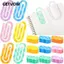 Kẹp giấy GETVOW, Kẹp giấy Jumbo tự làm chống trượt, Trang trí chắc chắn Acrylic Bookmark Đồ dùng lớp học