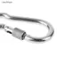 Ziyulinyuk Thép Không Gỉ Xoay Móc Treo Loing Chó Dây Xích Bule Qui Phát Hành Bule Carabiner Kẹp Cho Chó Đi Bộ Cắm Trại VN