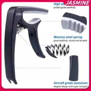 JASMINE 1 Guitar Capo Và 5 Guitar Pis Cho Acoustic Đàn Guitar Điện Phụ Kiện JASMINE