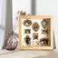 GE DIY Mini Museum Silhouette Box – Kỷ niệm những kỷ niệm độc đáo của bạn theo phong cách, Hộp trưng bày bộ nhớ gia đình ảnh DIY được cá nhân hóa Khung VN