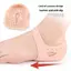 VFZ 1 Cặp Miếng Dán Bảo Vệ Gót Chân Silicon Miếng Lót Metatarsal Chân Trước Gel Gót Miếng Lót Plantar Fasciitis Giảm Đau Chân Vỉ Bảo Vệ Louislifecool