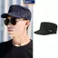 MAKY Phong Cách Mũ Nam Nữ Màu Nguyên Chất Cotton Flat Top Cap Xuân Hè Thu Có Thể Điều Chỉnh Tấm Che Mũ VN