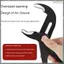 SHENGMEIYU 7 "/ 10" / 12 "Cờ lê đa năng Kìm kẹp ống nước đa chức năng Thiết kế tháo nhanh C