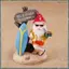 Nhựa Ngộ nghĩnh Gnome Tượng Nhỏ Với Ván Lướt Sóng Biển Chào Mừng Đó Là 5 O 'Clock Nơi Đâu Đó Tượng Để Trang Trí Sân Vườn Nhà