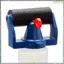 Bộ chai lăn keo 1 mảnh, Chai keo 100Ml ABS + PE