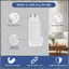 Vinyl Record Wall Mount, 18 Chiếc Acrylic Vinyl Record Holder Tự Dính Clear Vinyl Display Kệ Không Khoan