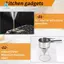 Thép không gỉ cầm tay Phễu phân phối Viên Phễu Dụng cụ cầm tay Trộn Batter Separator