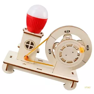 Giữ Tay Quay Máy Phát Điện Khoa Học Dự Án Bộ Dụng Cụ Đồ Chơi Trẻ Em Giáo Dục STEM Đồ Chơi