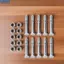 <cosyh>Shear Pins 510015 709155 Durable High Quality Set Of 10 Shear Pins Lock Nuts