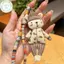 PUSKY Hoạt Hình Động Vật Móc Khóa Handmade Móc Khóa Mặt Dây Chuyền Túi Dễ Thương Phụ Kiện Quà Tặng Thời Trang VN