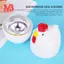 Hình con gà 1 luộc trứng hấp hấp pestle lò vi sóng nấu trứng dụng cụ nấu ăn tiện ích nhà bếp phụ kiện dụng cụ