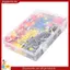 750 Chiếc Dây Đôi Ferrules Bộ Dây Thiết Bị Đầu Cuối Ferrules Uốn Kết Nối Đôi Ferrules Dual Bootlace Ferrule Teminator Kit