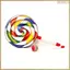 Nhạc cụ Orff 8 Gói Trống Lollipop 6Inch Đạo cụ khiêu vũ Nhạc cụ gõ Trống tay Đồ chơi giáo dục mầm non