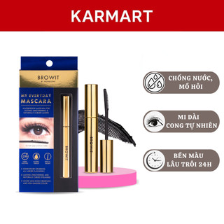 Chuốt Mi Nongchat Browit Siêu Tơi Dài Và Cong Mi, Kháng Nước Siêu Bền Mascara My Everyday 5.5g