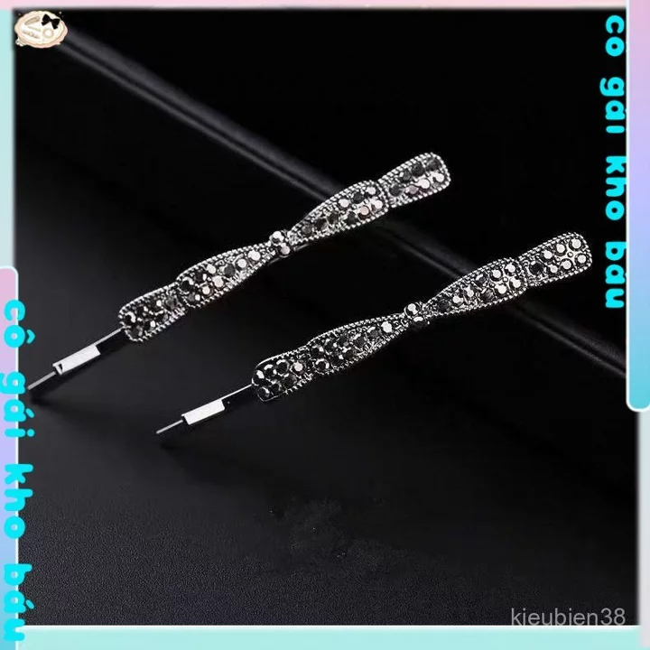 Kẹp tóc mái Những chiếc kẹp tóc nhỏ Kẹp tóc đính đá hình nơ, kẹp tóc bên, kẹp tóc mái cao cấp, kẹp tóc trán, kẹp tóc trê