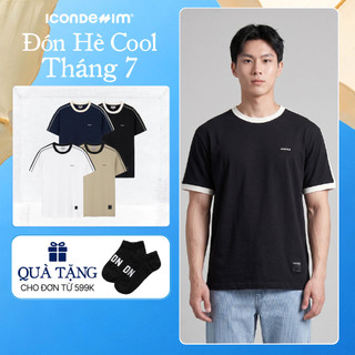 Áo Thun Nam ICONDENIM Họa Tiết Phối Viền Orgnls Take A Move Form Regular ATID0367