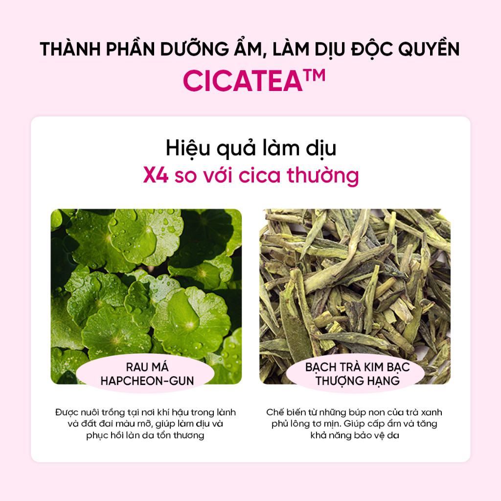 DEWDAP Kem Chống Nắng Nâng Tone HỒNG Tự Nhiên Cho Da Dầu Mụn Cicatea Mild Tone up Sun Cream 50g LIVE | BigBuy360 - bigbuy360.vn