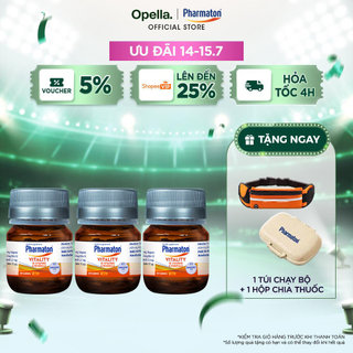 Bộ 3 lọ Thực Phẩm Bảo Vệ Sức Khỏe Pharmaton Vitality