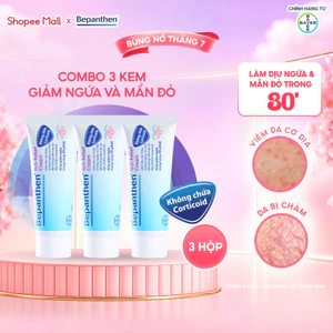 Combo 3 Kem Giảm Ngứa BEPANTHEN Itch Relief Cream 20G x3 Giảm Ngứa Nhanh Trong 30 Phút