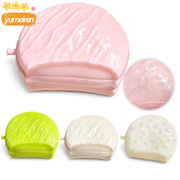 Đồ chơi bóp bánh YUMEIREN, Đồ chơi bóp thần tài hoạt hình mềm mại, Chống căng thẳng Phục hồi chậm Mochi Squish Foam Đồ chơi giảm căng thẳng