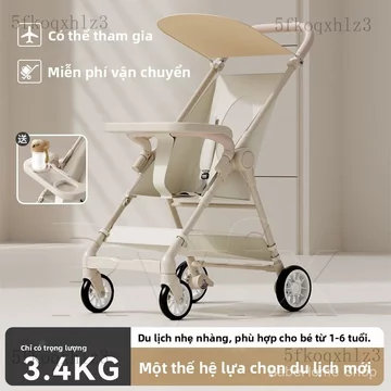 Xe đẩy em bé/Xe đẩy cho béXe đẩy em bé cỡ nhỏ, xe đẩy nhẹ, xe đẩy trẻ em, xe tập đi cho trẻ, xe đẩy du lịch đơn giản có