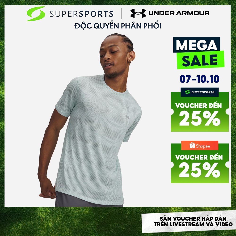 Áo Thun Nam Under Armour Velociti - 6009517-703 LS400