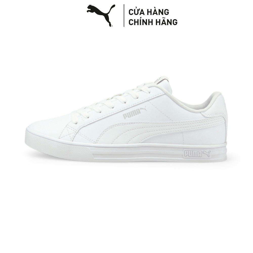 Giày thời trang PUMA Unisex Smash Vulcanised V3 Low Màu Trắng
