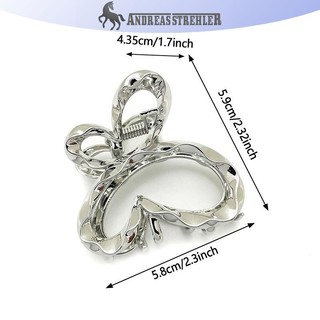 Onetimingfine Kim Loại Không Đều Rỗng Ra Vuốt Tóc Kẹp Kẹp Tóc Nữ Bé Gái Mũ Đội Đầu Phụ Kiện Tóc Quà Tặng VN