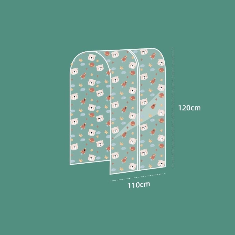 SUNKISSD Quần Áo Che Bụi, Dung Tích Lớn Làm Dày Đầm Bảo Quản Bảo Quản, Bền Chống Bụi Chống Thấm Nước Treo Túi Bảo Quản Cho Áo Phù Hợp Với Đầm