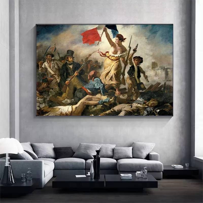 Ngọn đuốc cách mạng in vải Liberty