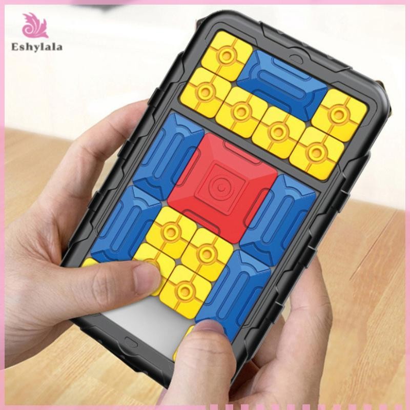 1 Bộ Thử thách Huarong Road Brain Teaser Câu đố trượt Tư duy logic Tương tác Khối trượt Bảng não Trò chơi Quà tặng trẻ em [MỚI]