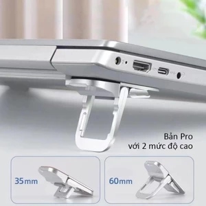 Giá Đỡ Tản Nhiệt Laptop, Di Động Đế Kê Laptop Bằng Siêu Bền (Bộ 2 Cái)-GIOVA