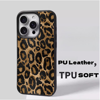 Ốp Lưng Điện Thoại OPPO A3X A40 A3 A5 PRO A5X RENO 10 PRO 7Z 8 5G 6 5 Sang Trọng Da PU Da Báo In Mờ Silicon Mềm