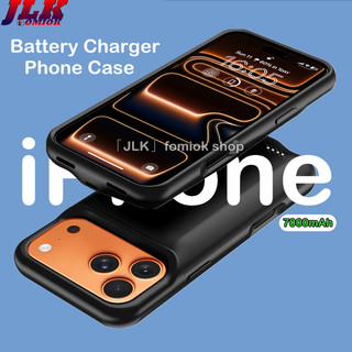 [JLK] Ốp Pin 7000mAh Cho sạc dự phòng iPhone 17Air 17Pro 17 Pro Max Vỏ Sạc Mềm Dự Phòng Pin Sạc Sạc Sạc Sạc Pin
