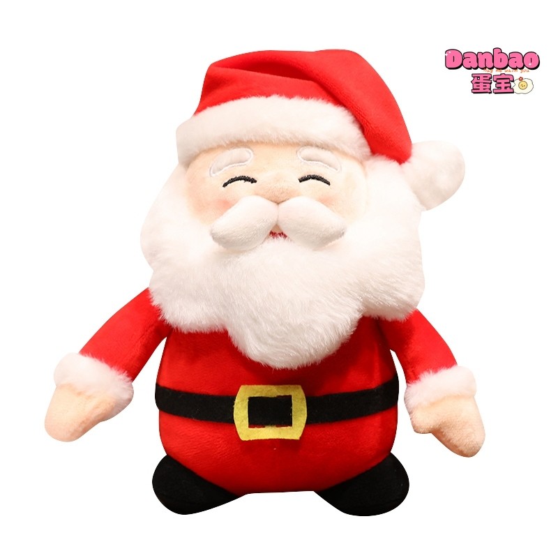 ((DANBAO) Happy Christmas Series Đồ chơi sang trọng Búp bê người tuyết dễ thương Bánh gừng Người đàn ông Santa Nai sừng tấm Chất liệu Quà tặng mềm cho trẻ em Quà tặng Giáng sinh Đồ chơi DANBAO