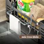 Kệ để đồ rửa chén gắn bồn rửa inox cao cấp, Giá đựng đồ rửa chén có ống cắm đũa muỗng tiện dụng
