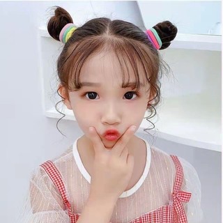 Hộp 20 chun buộc tóc nhiều màu sắc