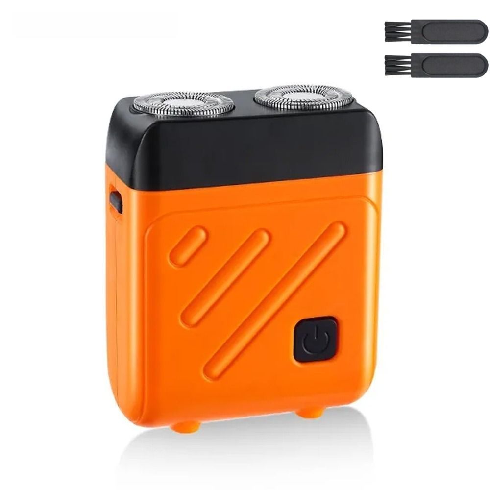 Máy cạo râu Mini WOODNEST, cạo khô ướt, sạc Type-C, nổi, vòng đôi, chống nước