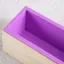 Khuôn Xà Phòng Silicon ZENZON, Khuôn Làm Xà Phòng Hình Chữ Nhật 1200ml, Chống Dính DIY Handmade Xà Phòng Silicon Linh Hoạt Thủ Công Hình Chữ Nhật Khuôn Xà Phòng Phụ Kiện Nướng Bánh